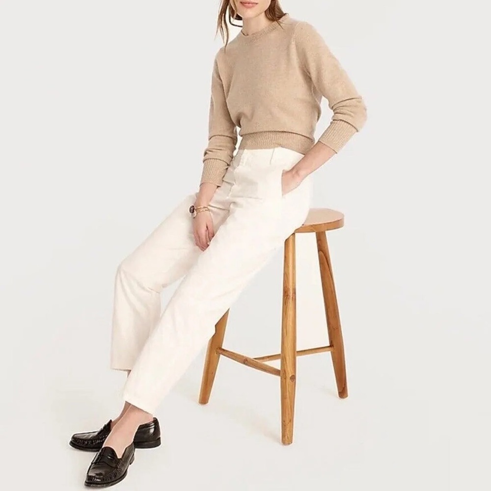 J. Crew slouch boyfriend chino pant NWT